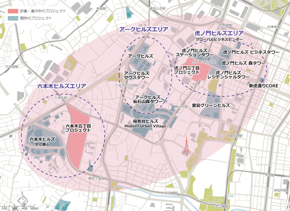Hills Area マップ